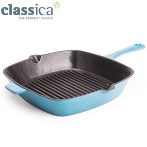 Classica 26cm Square Cast Iron Grill Pan