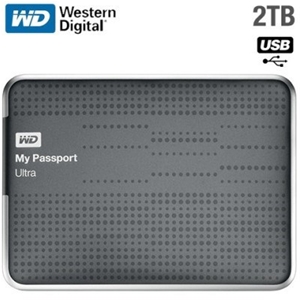 WD My Passport Ultra 2TB USB 3.0 HDD - T