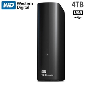WD Elements 4TB USB 3.0 Desktop External