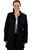 T8 Corporate Ladies Longline 5 Button Trench Coat (Navy) - RRP $229