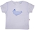 Plum Baby T-shirt with Bird Print