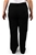T8 Corporate Ladies Flat Front Pant (Black) - RRP $109