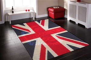 World Pictures English Flag Rug 220 x 15