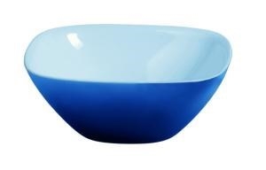 Mediterranean Blue Two-Tone Bowl - Mediu