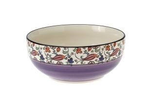 Kazbah Purple Bowl 25cm