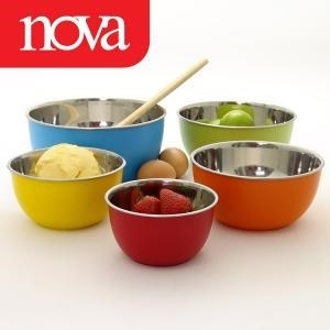 Nova set 5 mixing bowls