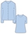 T8 Corporate Ladies Twin Set Knitwear (Ice Blue) - RRP $129