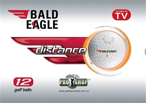 Bald Eagle Distance Golf Balls - 1 Dozen