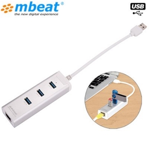 mbeat HAMILTON 3-Port USB 3.0 Hub with G