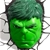 3D Light FX Hulk Face Wall Light
