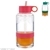 Citrus Zinger Biggie Water Bottle - Red/Orange