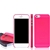 iPhone 6 Plus 5.5" Slim Frosted Clear Soft Case Cover Accessories - Pink
