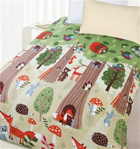 The Big Tree Quilt Cover Set - Double