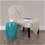 In & Out Zara Ceramic Side Table/Stool - Aqua