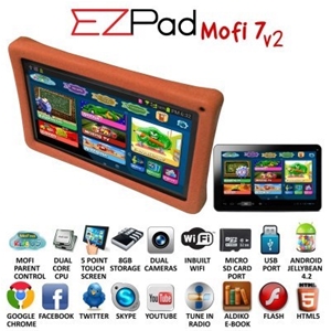 EZPad Mofi 7 V2 Kids 7-inch Tablet PC wi