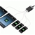 mbeat QUINTARY 5-Port 40W USB Smart Charger: Black