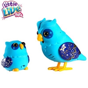 Little Live Pets Owl and Baby - Blue