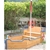 Kids Wooden Boat Shape Sandpit